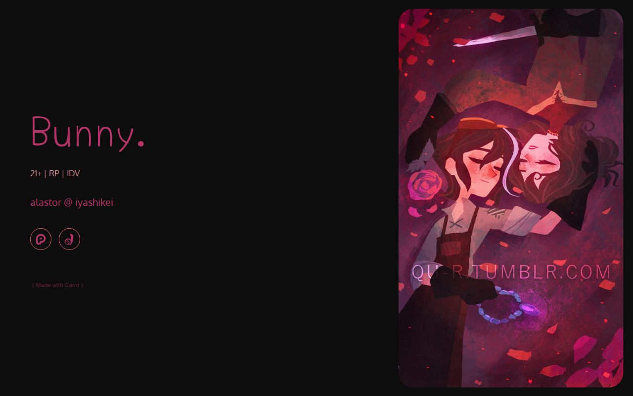 Carrd profile picture for @protect